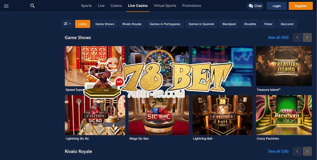 78 bet casino